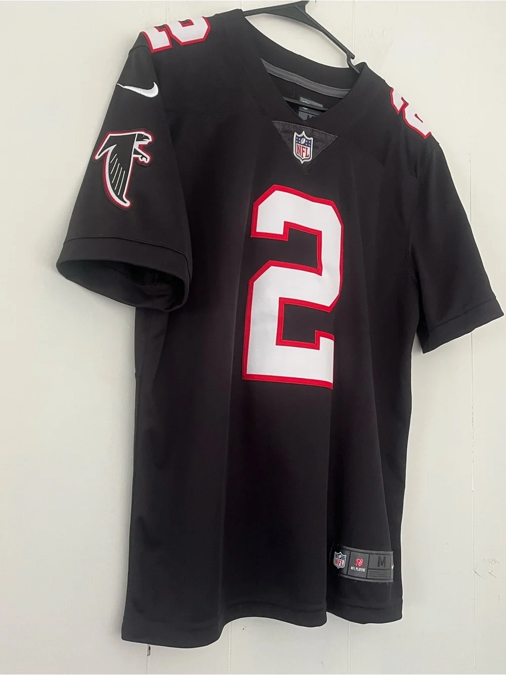 Nike Matt Ryan Atlanta Falcons Black Jersey Dri-Fit On Field Size Medium